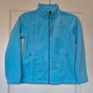 Columbia Turquoise Fleece Jacket